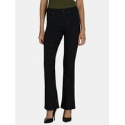 Madden NYC Women’s and Women’s Plus Bootcut Rhinestone Jeans, 32” Inseam, Sizes 00-3X